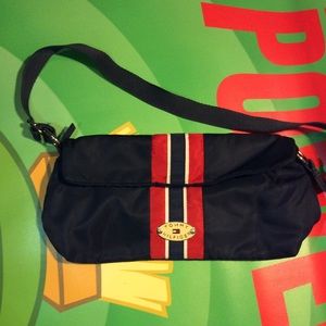 Vtg Tommy Hilfiger side bag